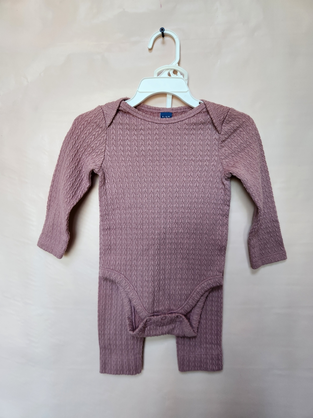 Old Navy Mauve Knit Baby Matching Set